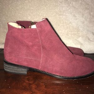 Suede Booties